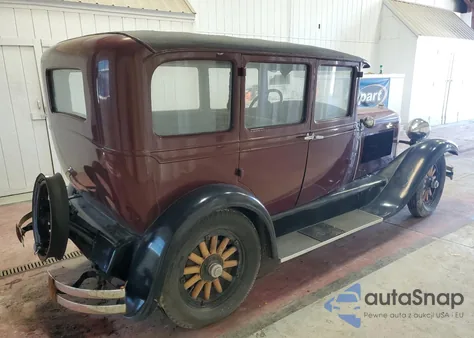 1928 Studebaker Commander from USA, damaged, VIN 4050343